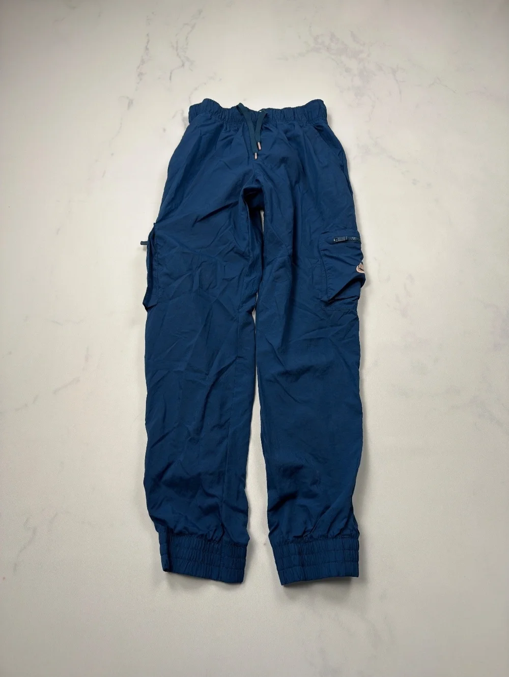 Nike Woven Cargo Pants Blue Utility Style - Girls XL